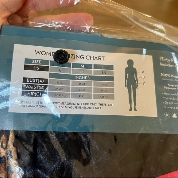 Boo! Inc Flirty Feline Sexy Cat Halloween Costume Sexy Kitty Kitten Size Large - Picture 9 of 9